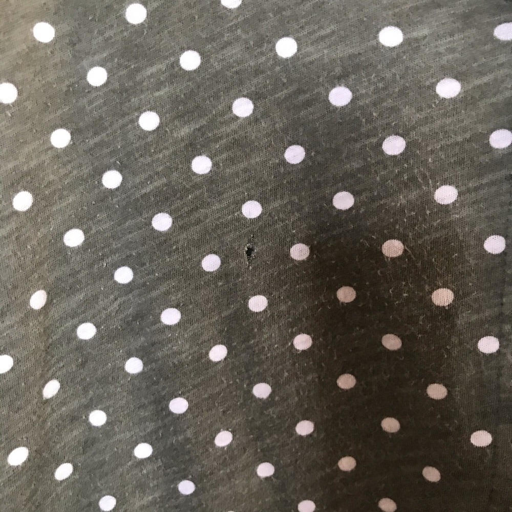 [Loft] Green & White Polka Dot Tank - Picture 2 of 9